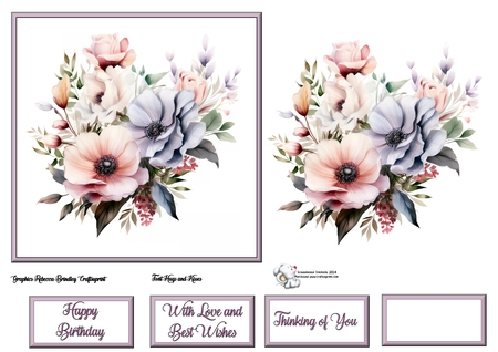 Just Flowers Mix 3 by Celia Clare
