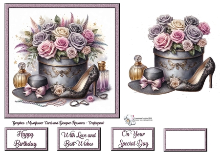 Hat Boxes 2 by Celia Clare