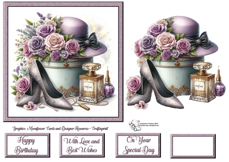 Hat Boxes 2 by Celia Clare