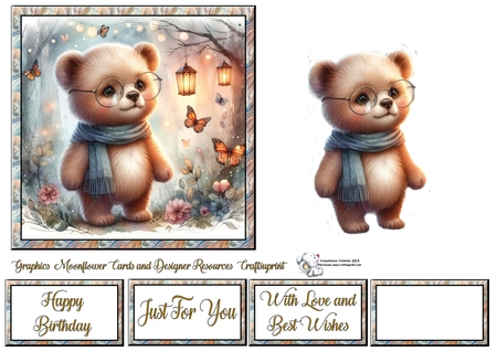 Fantasy Forest Teddy Bears by Celia Clare