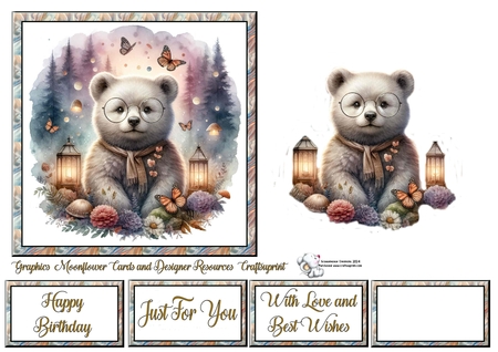 Fantasy Forest Teddy Bears by Celia Clare