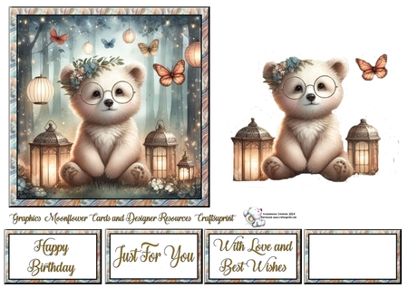 Fantasy Forest Teddy Bears by Celia Clare