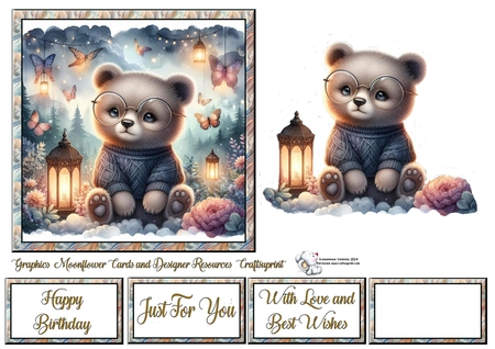 Fantasy Forest Teddy Bears by Celia Clare
