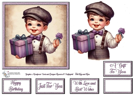 Little Boy Gift 2 by Celia Clare