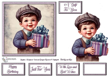 Little Boy Gift 2 by Celia Clare