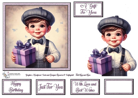 Little Boy Gift 2 by Celia Clare