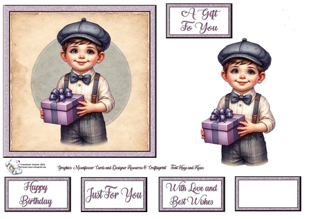 Little Boy Gift 2 by Celia Clare