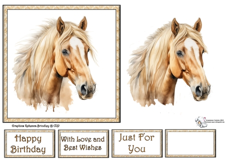 Palomino Stunning Steeds Mix 1 by Celia Clare