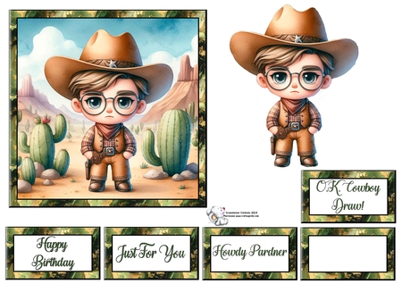 Lil Cowboy by Celia Clare