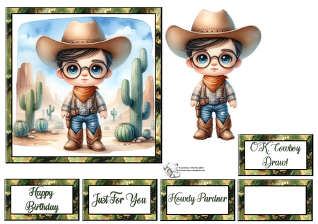 Lil Cowboy by Celia Clare