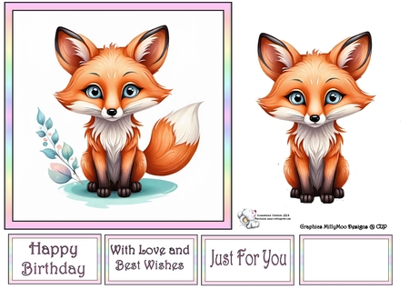 Various 6x6 Card Fronts by Celia Clare