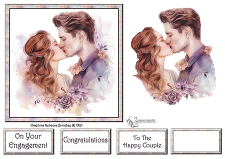 Loving Couple Mix 2 by Celia Clare