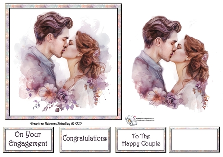 Loving Couple Mix 2 by Celia Clare
