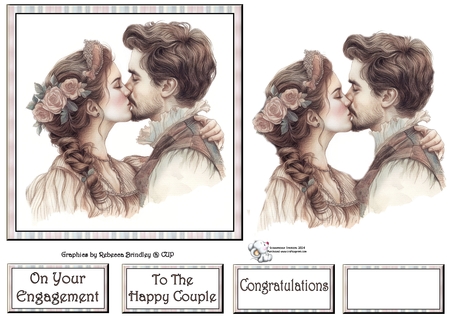 Loving Vintage Couple Mix 2 by Celia Clare