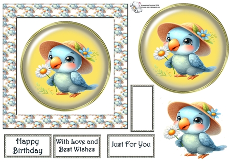 Cute Glass Buttons 1 by Celia Clare