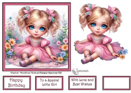 Little Pink Dress by Celia Clare