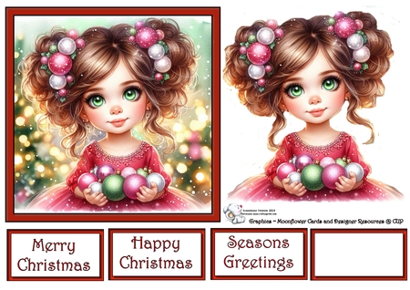 Christmas Girl 3 by Celia Clare