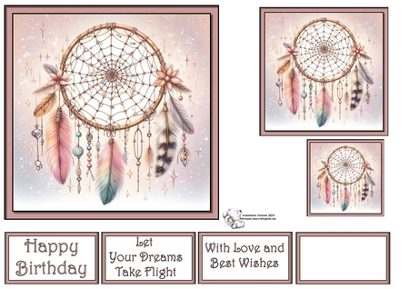 Boho Dreamcatcher by Celia Clare