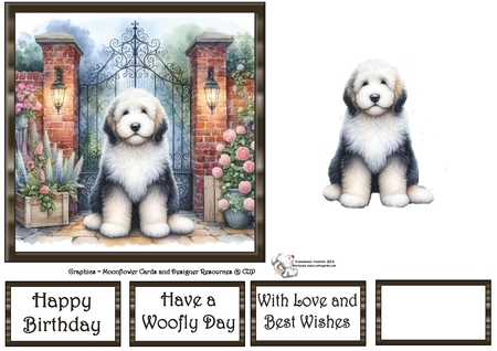Secret Garden Gate Pups 5 by Celia Clare