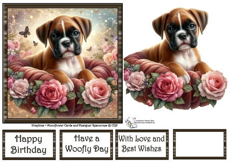 Velvet Rose Pups 7 by Celia Clare