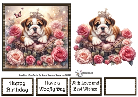 Velvet Rose Pups 9 by Celia Clare