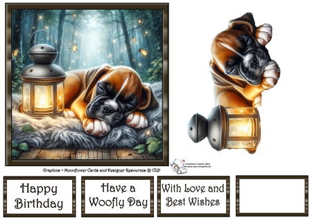 Firefly Lantern Pups 3 by Celia Clare