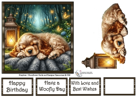 Firefly Lantern Pups 10 by Celia Clare