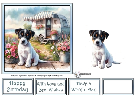 Caravan Pups 8 by Celia Clare