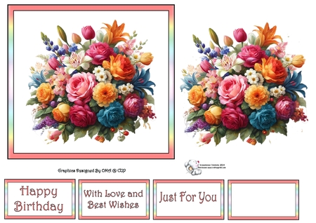 BEAUTIFUL BOUQUETS 1 by Celia Clare