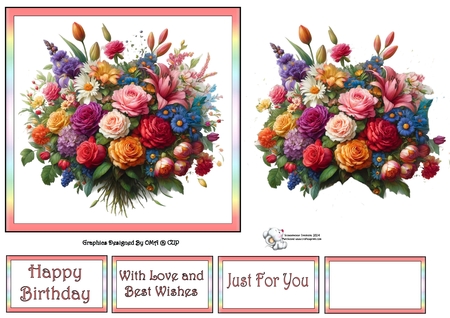 BEAUTIFUL BOUQUETS 1 by Celia Clare