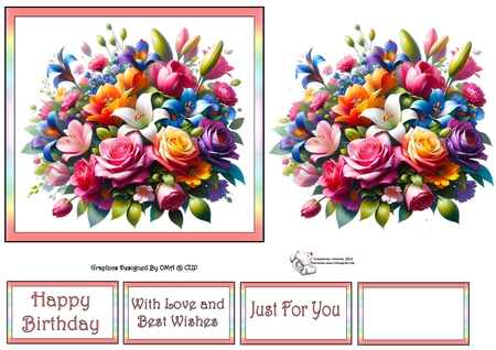 BEAUTIFUL BOUQUETS 2 by Celia Clare