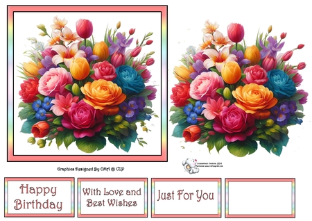 BEAUTIFUL BOUQUETS 3 by Celia Clare
