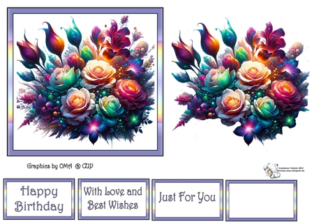 BEAUTIFUL BOUQUETS 4 by Celia Clare