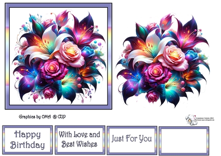 BEAUTIFUL BOUQUETS 4 by Celia Clare