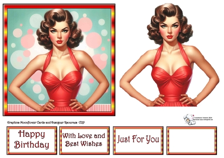 Pinup Ladies by Celia Clare