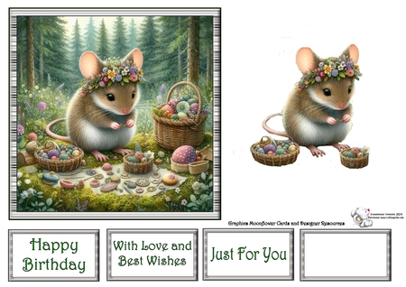 Whimsical Woodland Animals 2 by Celia Clare