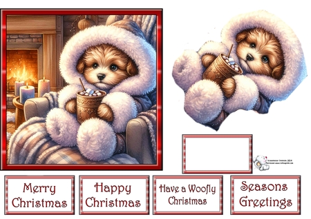 Cocoa Pups 2 by Celia Clare