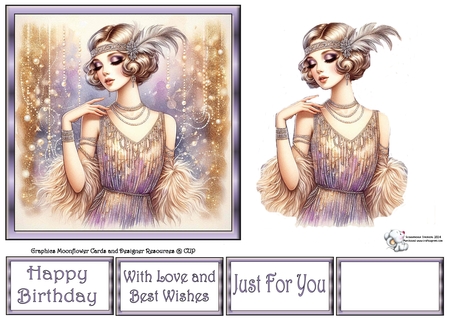 Flapper Girls  by Celia Clare