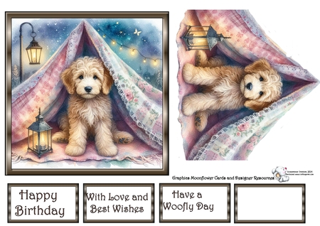 Blanket Fort Pups 6 by Celia Clare