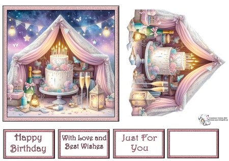 Celebration Tent  by Celia Clare
