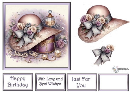 Beautiful Hats 4 by Celia Clare