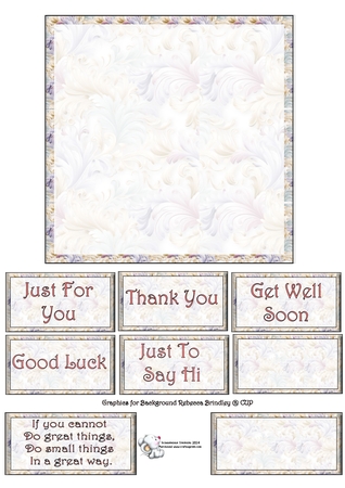 Light Flourish Paperpack - Mix 1 by Celia Clare