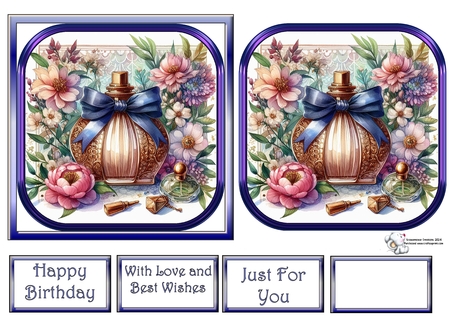 8 DIFFERENT PERFUME BOTTLES PART 3 by Celia Clare