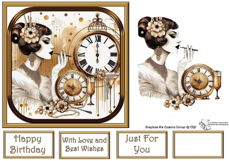 8 DIFFERENT CLASSY LADIES by Celia Clare