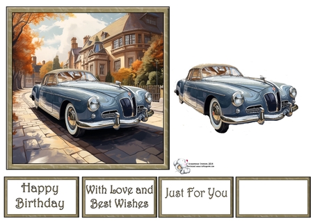 Charismatic Cars - Classic Mix 1 by Celia Clare