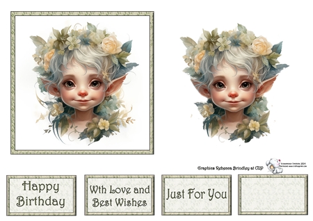 Elvish Flower Fae - Mix 6 by Celia Clare