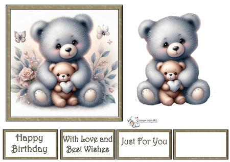 Bear Hugs 2 by Celia Clare