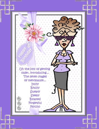 Rita and the menopause mini kit by Celia Clare