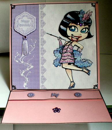 Frieda Flapper Birthday by Celia Clare