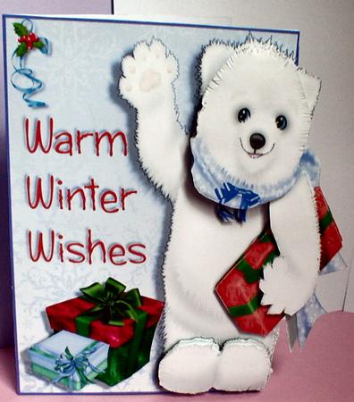 Christmas Bear Wishes by Celia Clare